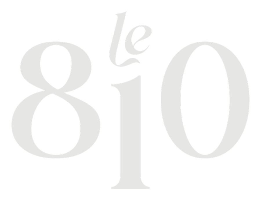 Logo Le 810, proposition 01