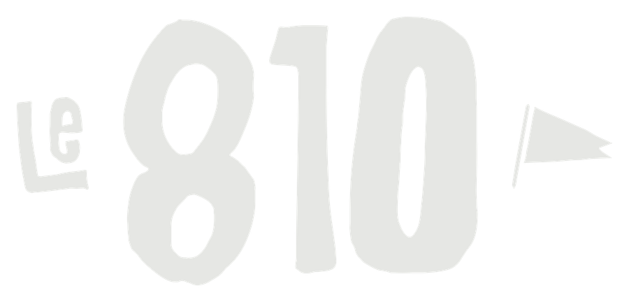 Logo Le 810, proposition 02